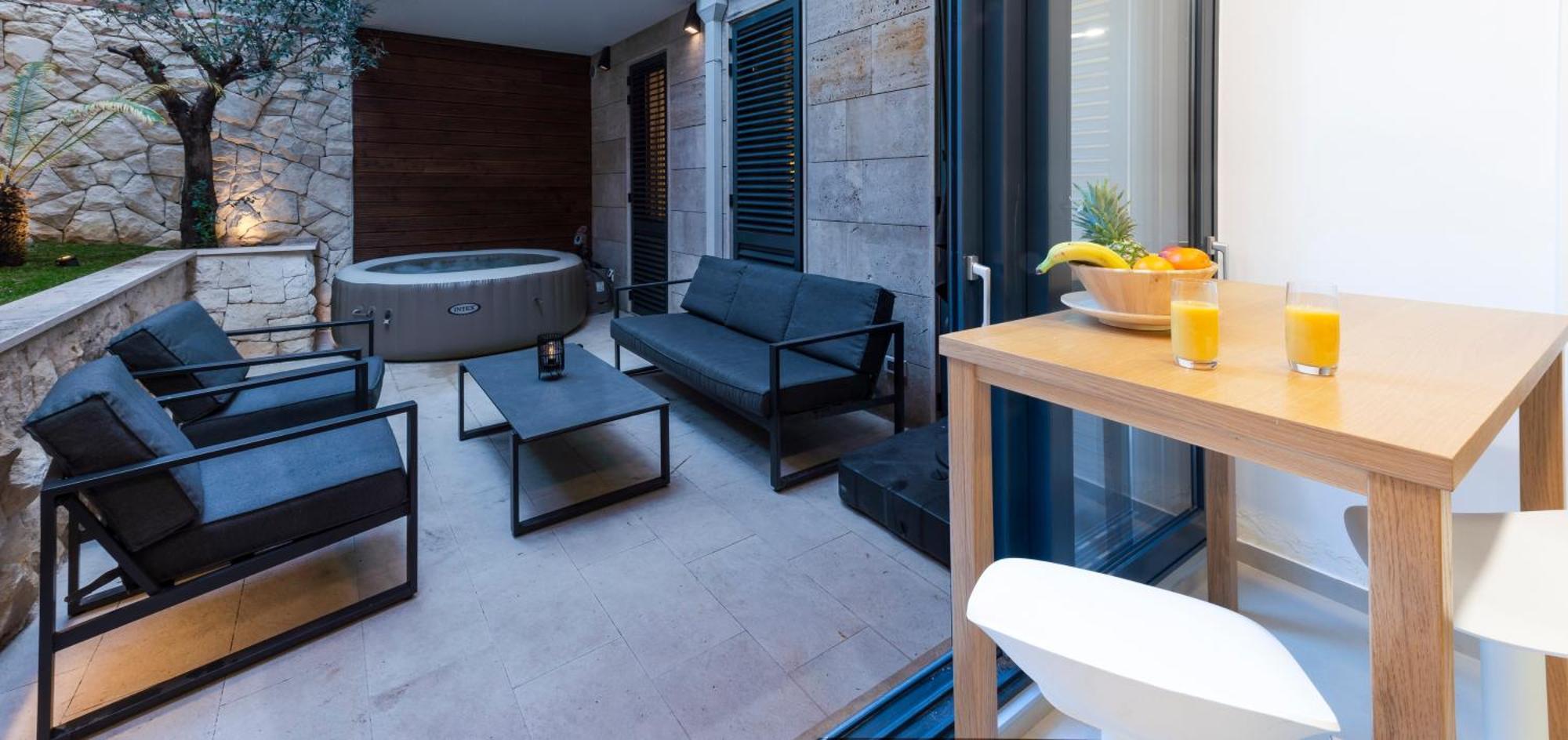 Adriatic Orsan Apartments دوبروفينك الغرفة الصورة